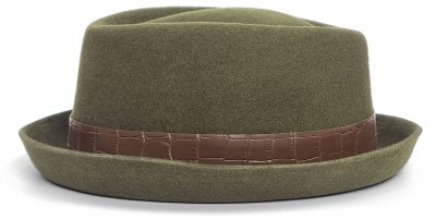 Hoeden - Gårda Devenport Pork Pie (groen)