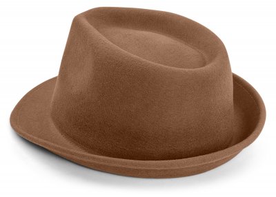 Hoeden - Gårda Mackay Trilby (bruin)