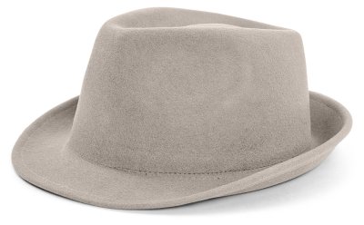 Hoeden - Gårda Mackay Trilby (lichtgrijs)