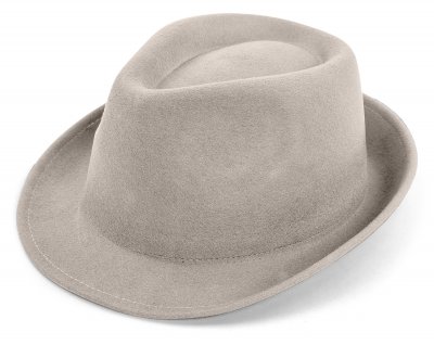 Hoeden - Gårda Mackay Trilby (lichtgrijs)