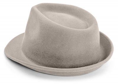 Hoeden - Gårda Mackay Trilby (lichtgrijs)