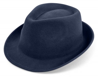 Hoeden - Gårda Mackay Trilby (donkerblauw)