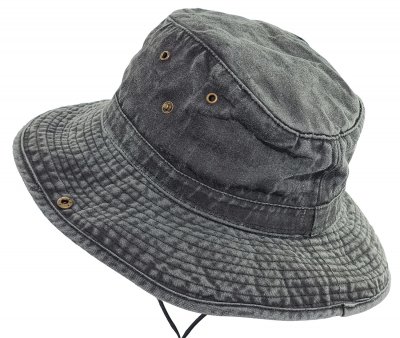 Hoeden - Pietro Bucket Hat (zwart)
