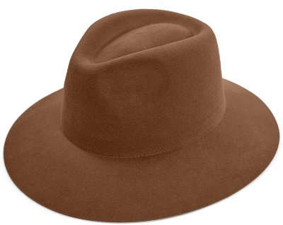 Hoeden - Gårda Townsville Fedora (bruin)