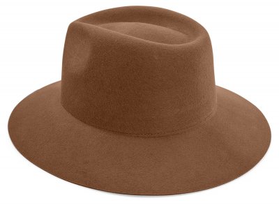 Hoeden - Gårda Townsville Fedora (bruin)