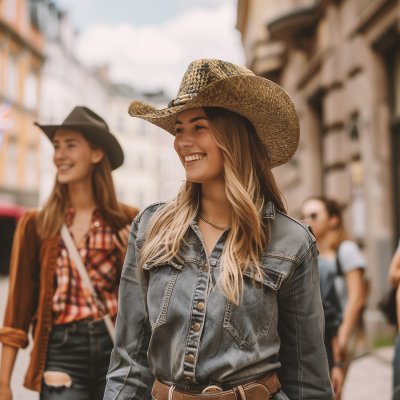 Hoeden - Gårda Valentia Cowboy (naturel)