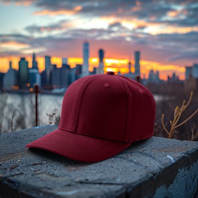 Kap - Gårda Jackson Basic Cap (bordeaux)