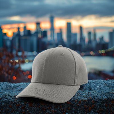 Kap - Gårda Smith Basic Baseball (grijs)