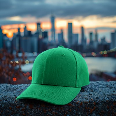 Kap - Gårda Smith Basic Baseball (licht groen)