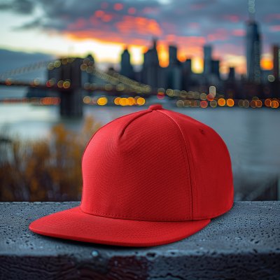 Kap - Gårda Stevens Basic Snapback (rood)