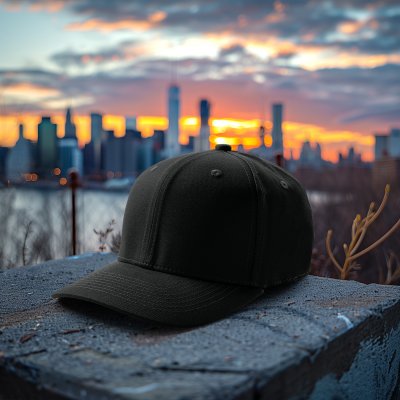 Kap - Gårda Jackson Basic Cap (zwart)