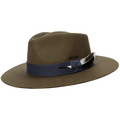 Hoeden - Stetson Traveller Vitafelt (bruin)