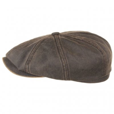 Flat cap - Stetson Hatteras Old Newsboy Cap (bruin)