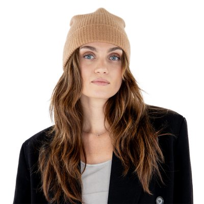 Mutsen - Gårda Cashmere Beanie (kameel)