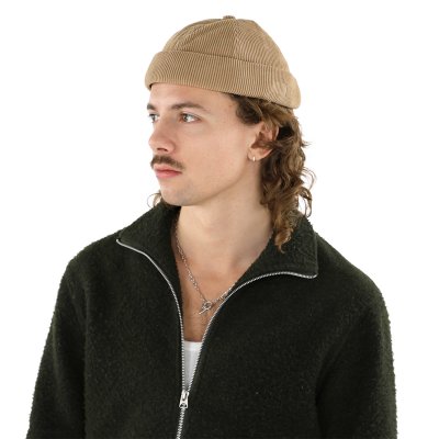 Muts - Gårda Lymington Corduroy Docker Beanie (beige)