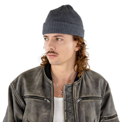 Muts - Gårda Loxley Knitted Docker Beanie (donkergrijs)