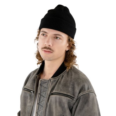 Muts - Gårda Loxley Knitted Docker Beanie (zwart)