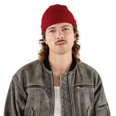 Muts - Gårda Loxley Knitted Docker Beanie (bordeaux)