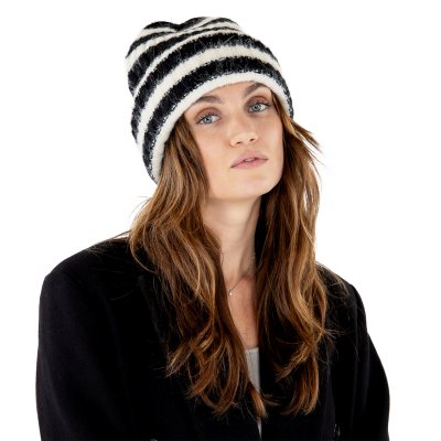 Muts - Gårda Isfjord Slouch Beanie (zwart/wit)