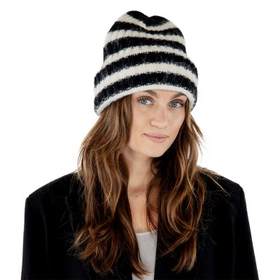 Muts - Gårda Isfjord Slouch Beanie (zwart/wit)