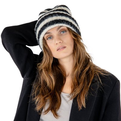 Muts - Gårda Isfjord Slouch Beanie (zwart/wit)