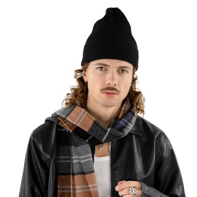 Mutsen - Gårda Selfoss Wool Beanie (zwart)