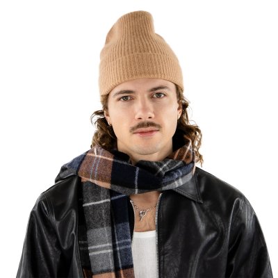 Mutsen - Gårda Cashmere Beanie (kameel)