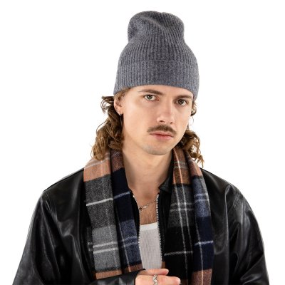Mutsen - Gårda Cashmere Beanie (grijs)