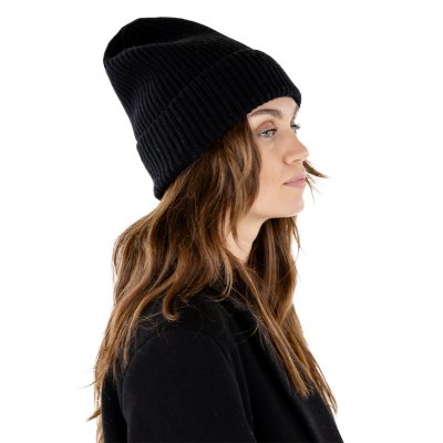 Mutsen - Gårda Selfoss Wool Beanie (zwart)