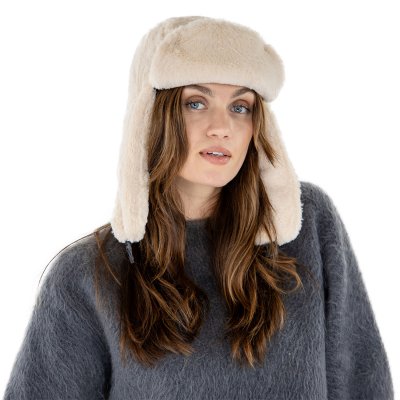 Pilotenmuts - Gårda Angora Trapper Hat (room)