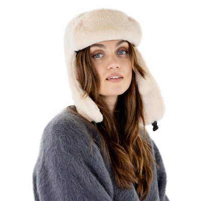 Pilotenmuts - Gårda Angora Trapper Hat (room)