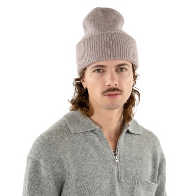 Mutsen - Gårda Angora Beanie (greige)