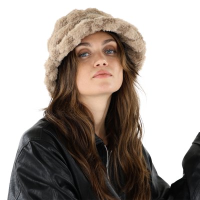 Hoeden - Gårda Moreni Bucket hat (beige)