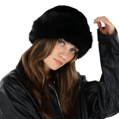 Bontmuts - Gårda Deva Faux Fur Hat (zwart)