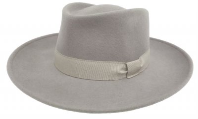Hoeden - Gårda Napoli Fedora Wool Hat (grijs)