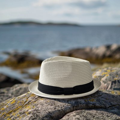 Hoeden - Gårda Carona Trilby (wit)