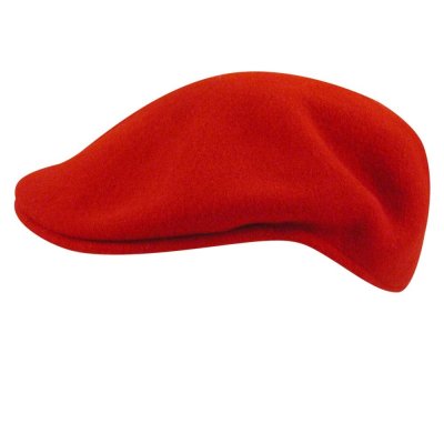 Flat cap - Kangol Wool 504 (rood)