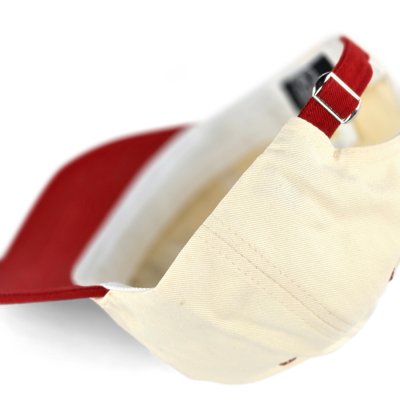 Cap Kind - Gårda Brooklyn Baseball Cap (crème/rood)