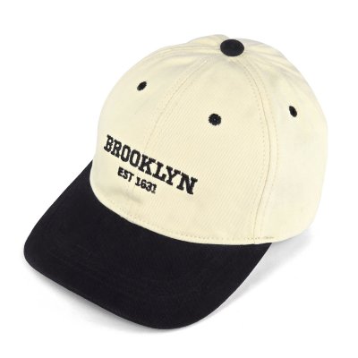 Cap Kind - Gårda Brooklyn Baseball Cap (crème/zwart)