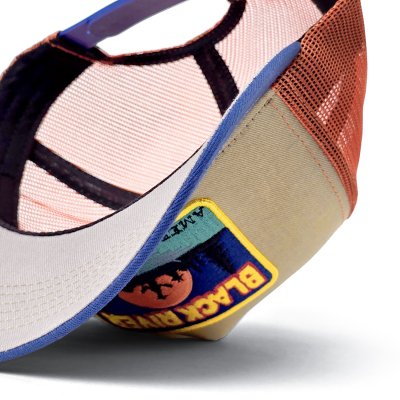 Kap - Black River Kayak Trucker (beige/oranje/blauw)
