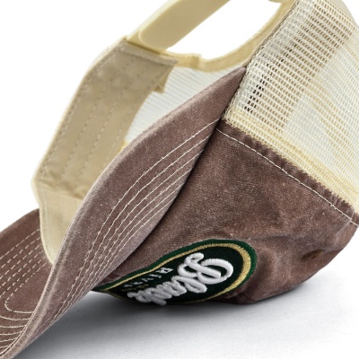 Kap - Black River Eugene Washed Trucker (bruin/room)