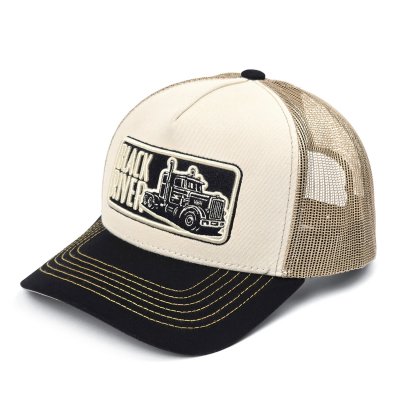 Kap - Black River Hauler Trucker (crème/beige/zwart)