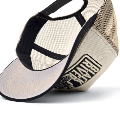 Kap - Black River Hauler Trucker (crème/beige/zwart)