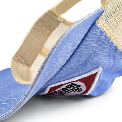 Kap - Black River Memphis Washed Trucker (lichtblauw/room)
