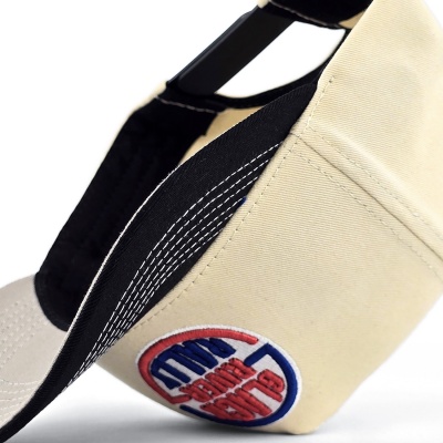 Kap - Black River Rally Cotton Snapback (crème/zwart)