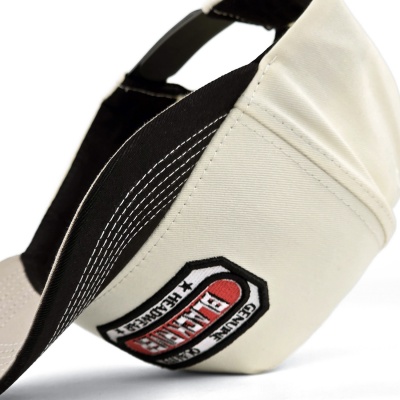 Kap - Black River Richmond Cotton Snapback (offwhite/zwart)