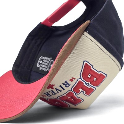 Kap - Black River Texas Trucker (crème/marineblauw/bruin)