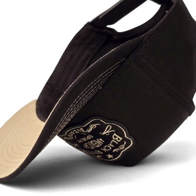 Kap - Black River Midnight Cotton Cap (zwart)