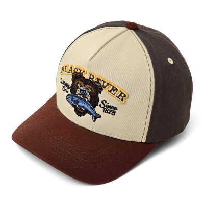 Kap - Black River Wildlife Crew Trucker (beige/groen/bruin)