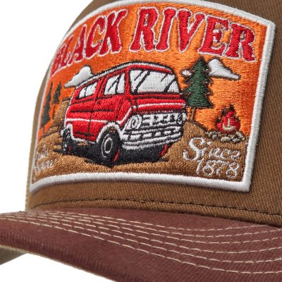 Kap - Black River Camper Trucker (bruin)
